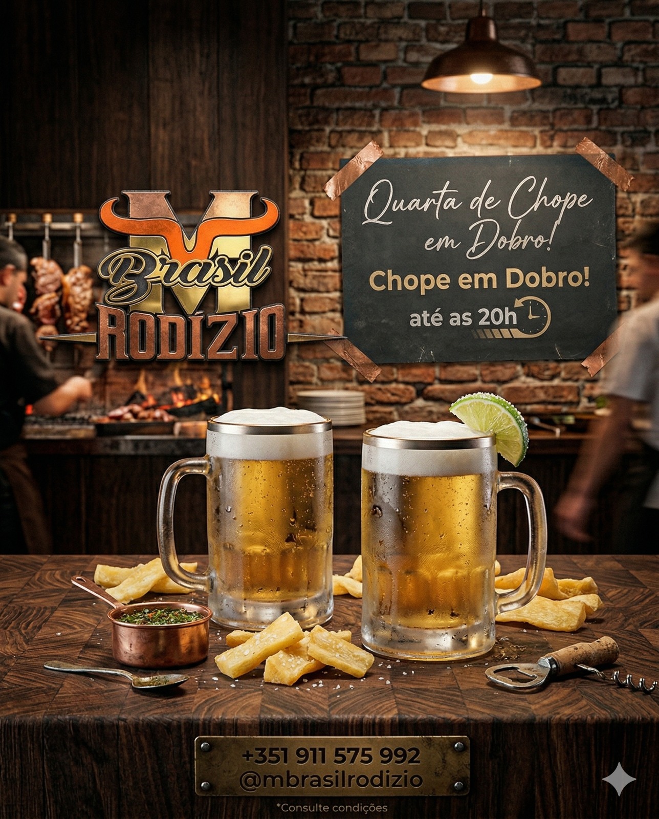 Chope em Dobro às Quartas