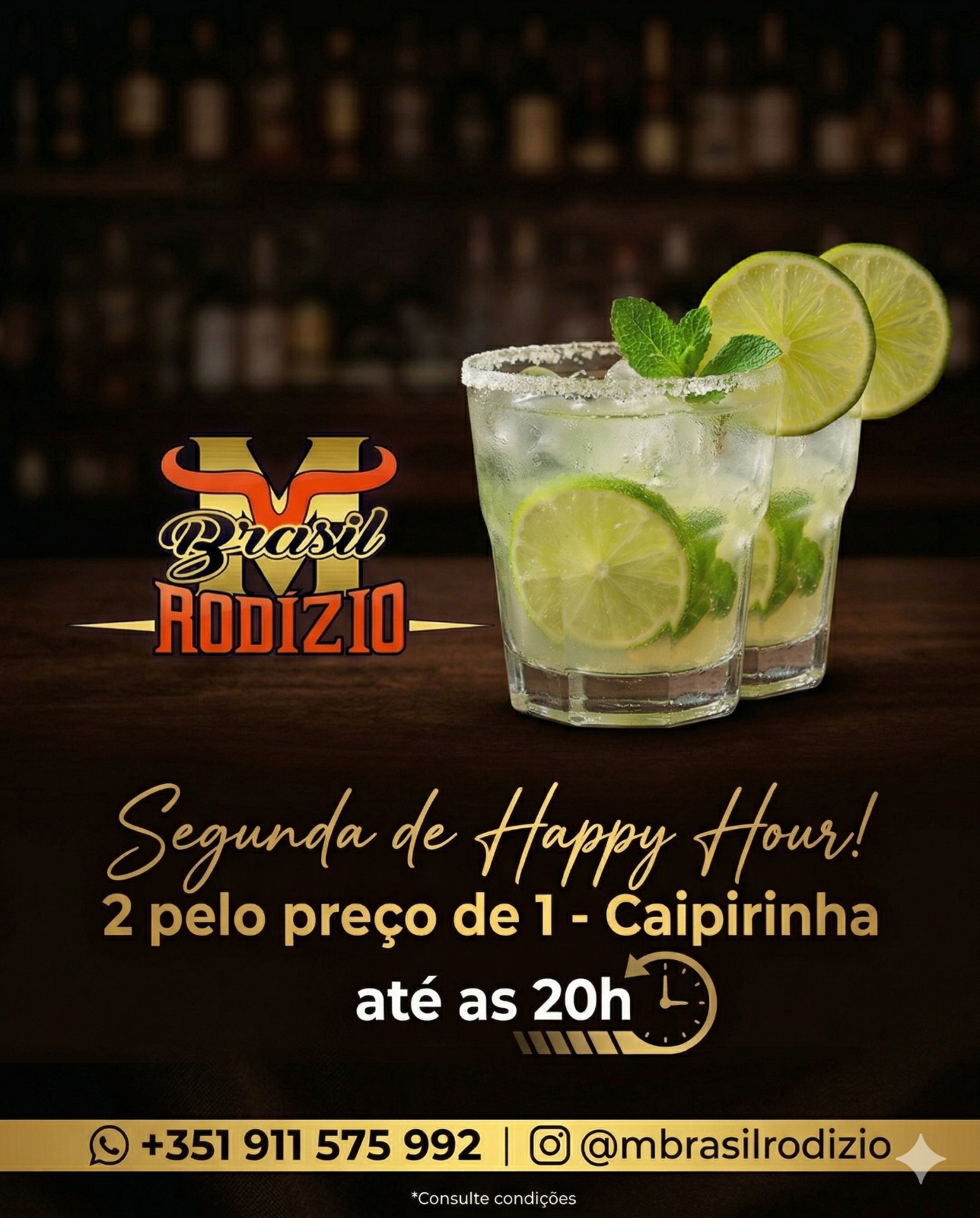 Happy Hour Segunda-feira